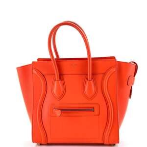 Celine Luggage Bag Smooth Leather Micro #203442C12B